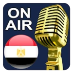 egyptian radio stations android application logo